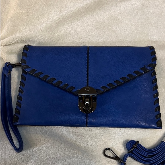 Sydney Love Handbags - Sydney Love Cobalt Clutch/Crossbody